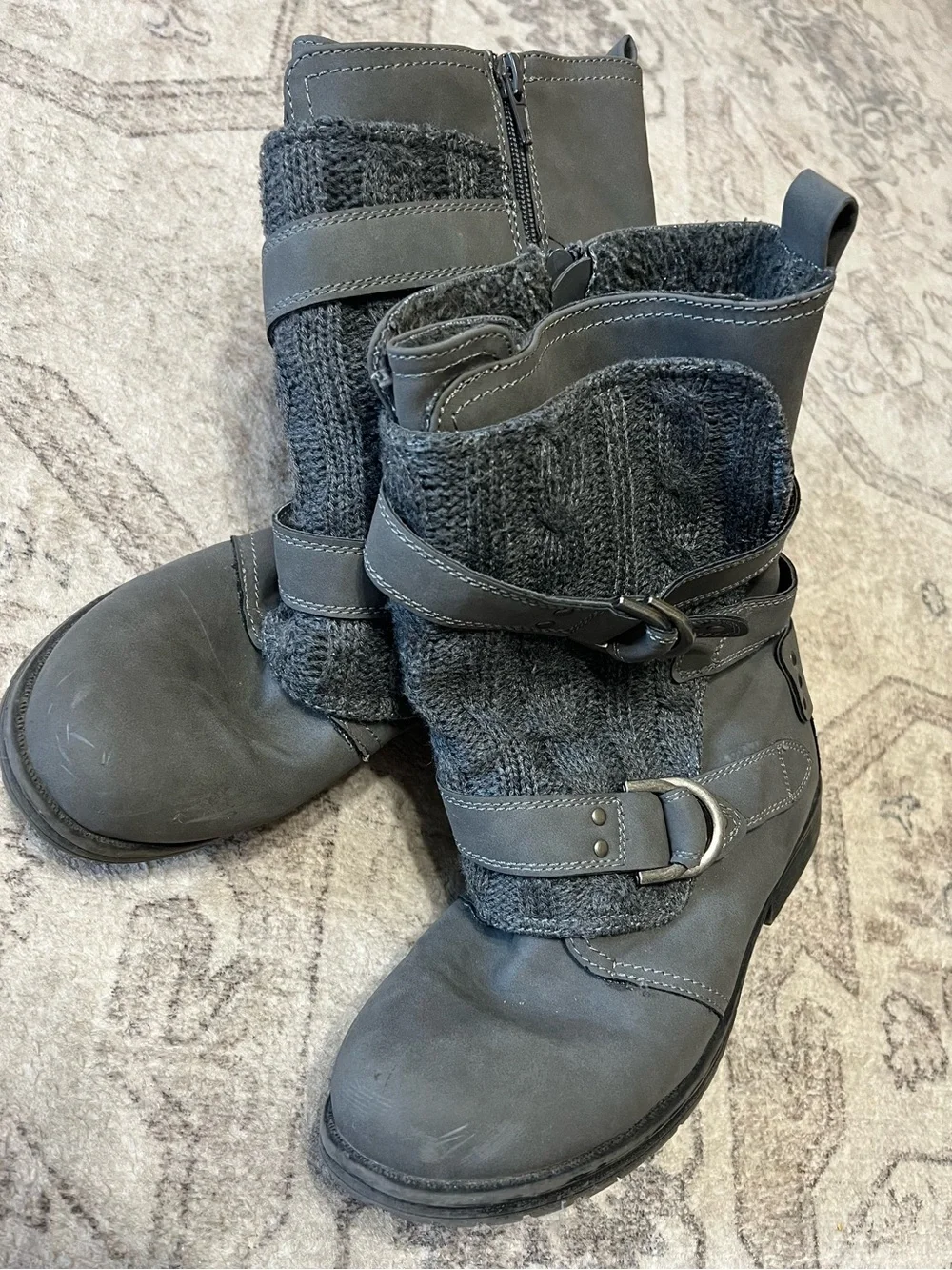 Maurices Sweater Knit Mid Calf Boot (Peyton)